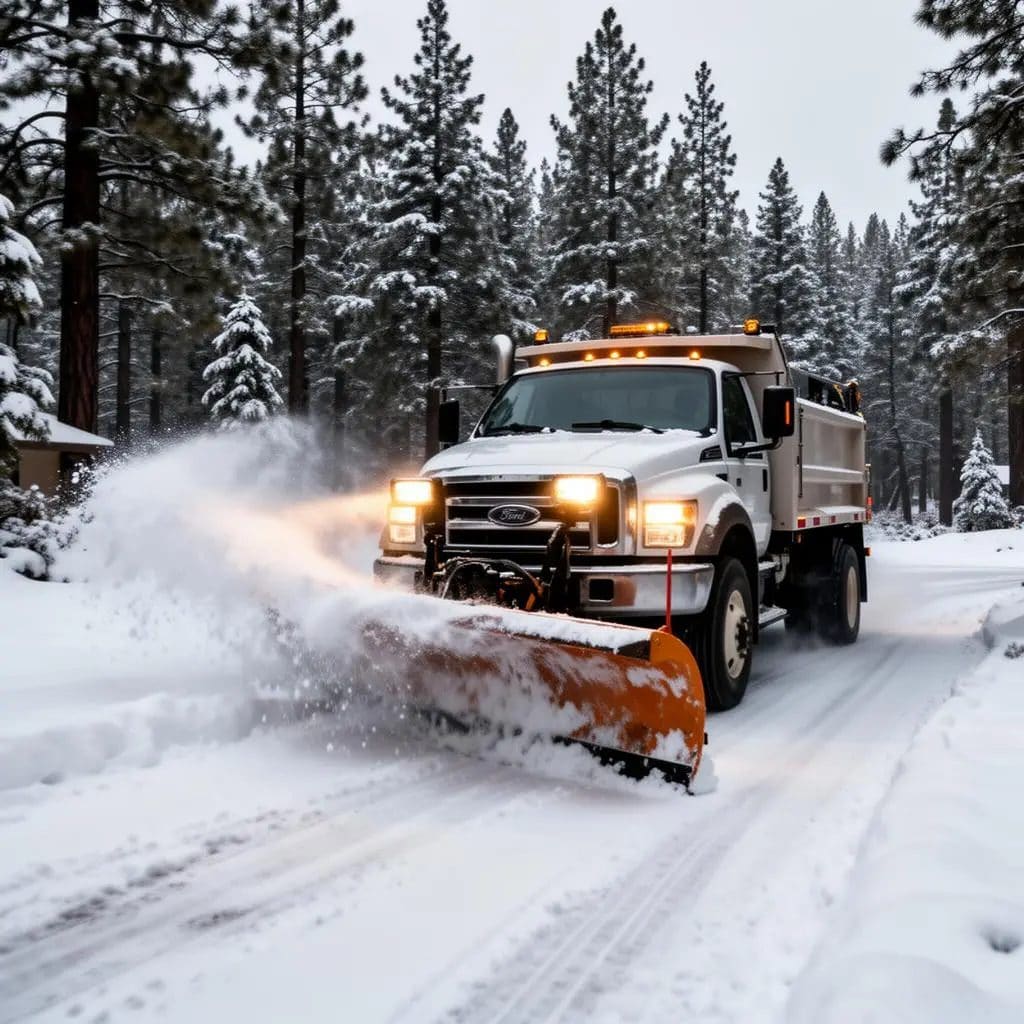 Snow removal service in Bend, Oregon